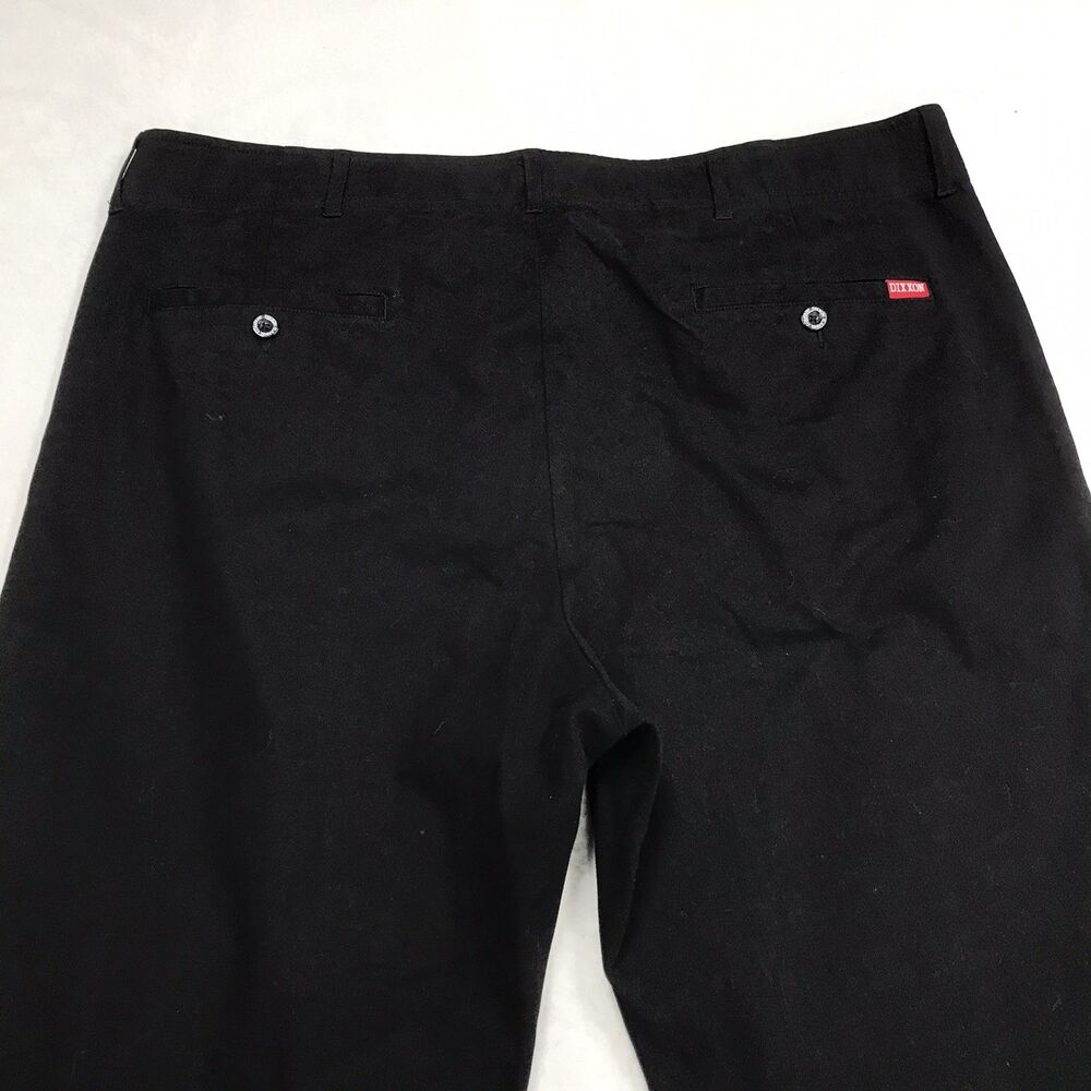 DIXXON D-Flexx Pants Men 40x32 Black Stretch Casual Work Chino - Picture 5 of 16